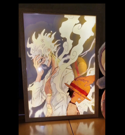 One Piece Luffy LED Picture